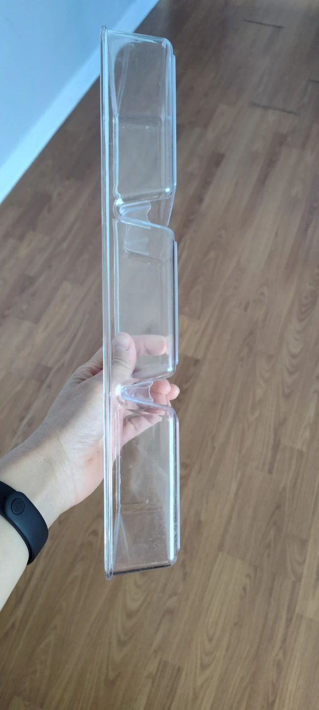 Clear Plastic 3-Compartment Organizer Tray - photo 2