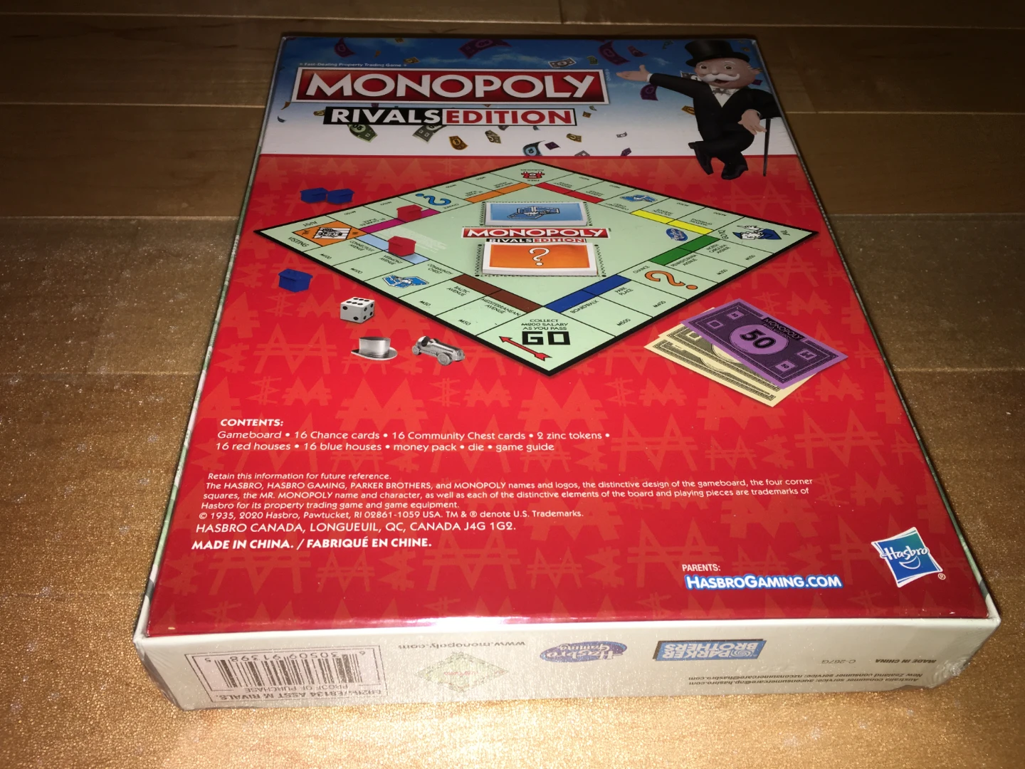 Sealed Monopoly Rivals Edition Board Game - photo 2