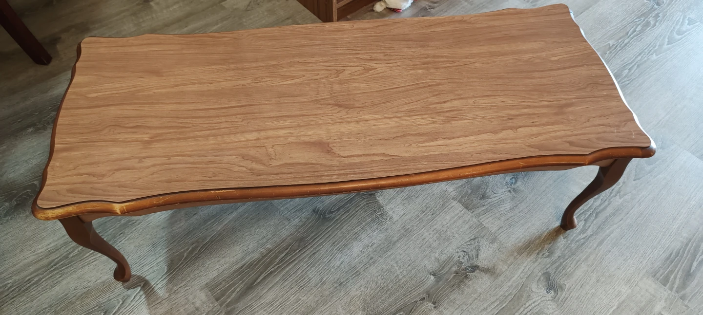 Vintage Wood Coffee Table