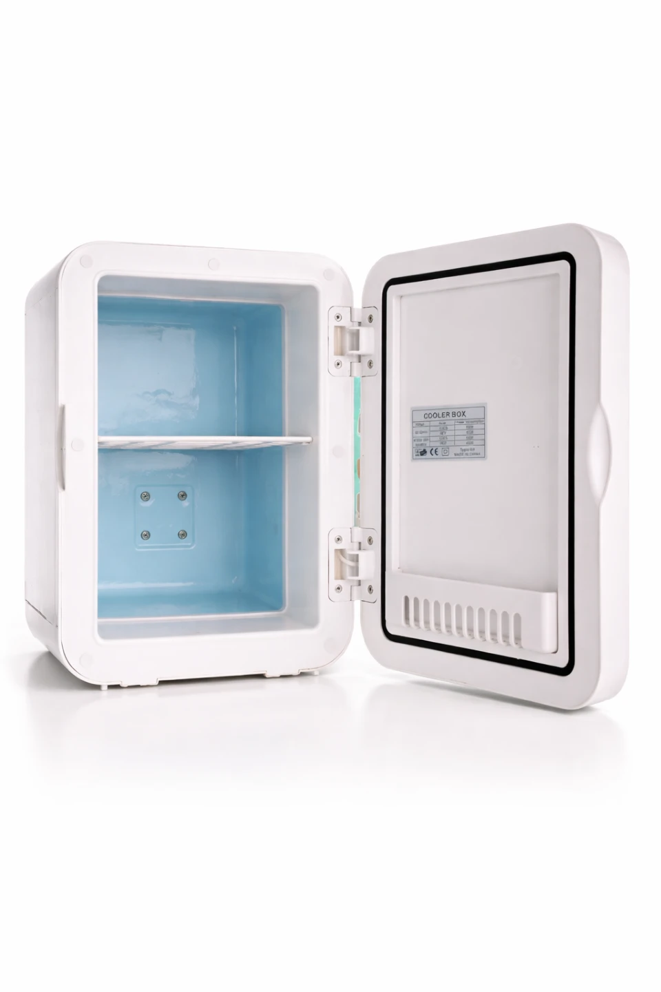 White Mini Fridge with Lighted Mirror - photo 2