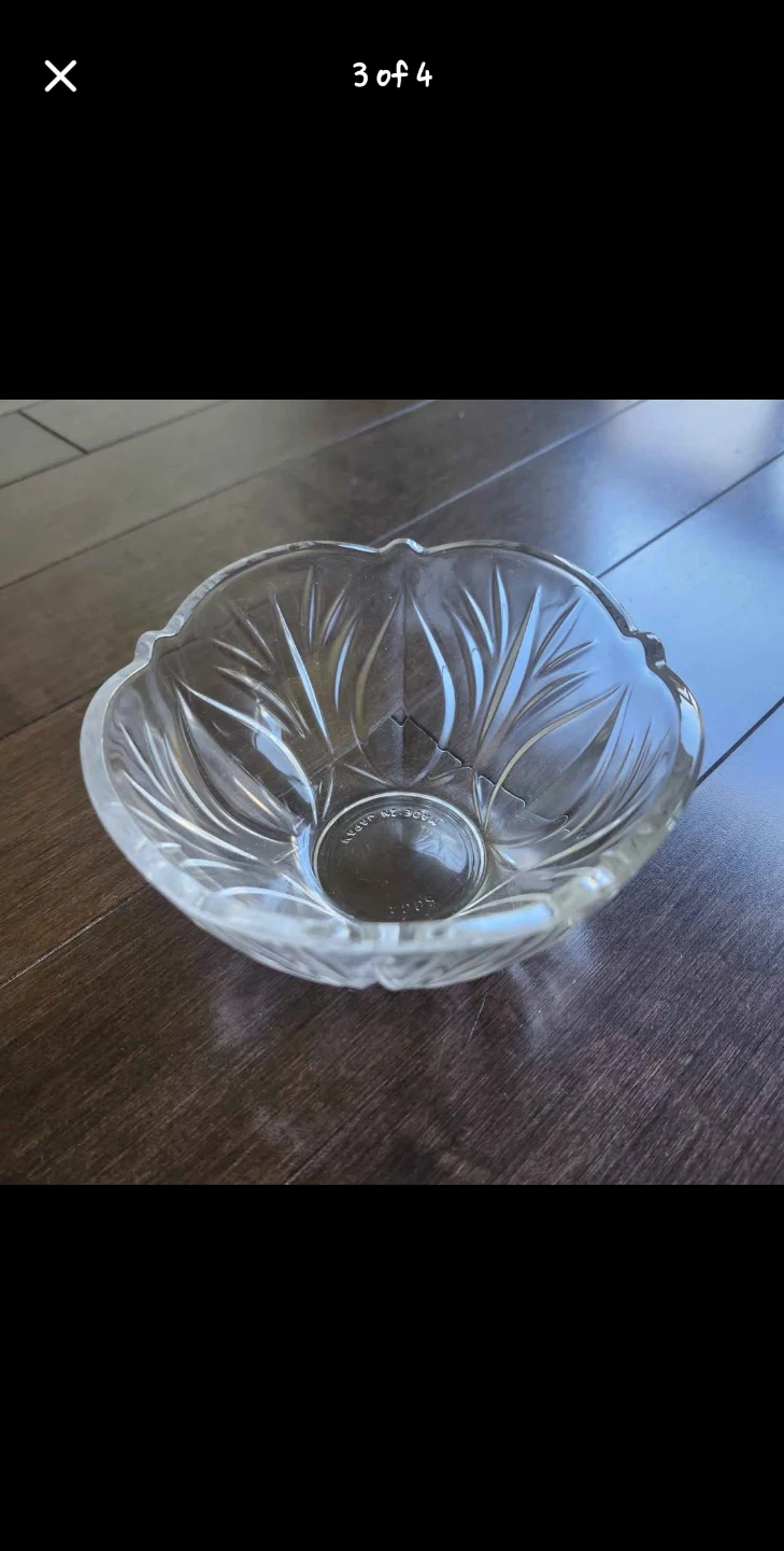 Set of 6 Vintage SOGA Japan "Belle" Glass Small Bowls - photo 2