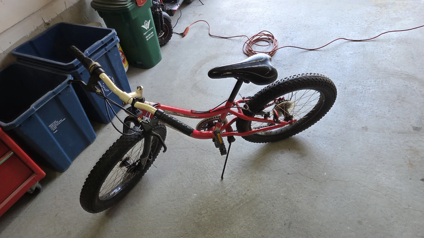 Red "Wilder" Fat Tire Kids Bike - photo 3