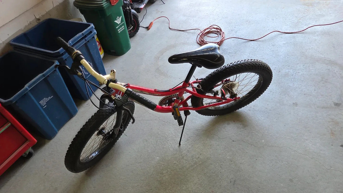 Red "Wilder" Fat Tire Kids Bike - photo 3