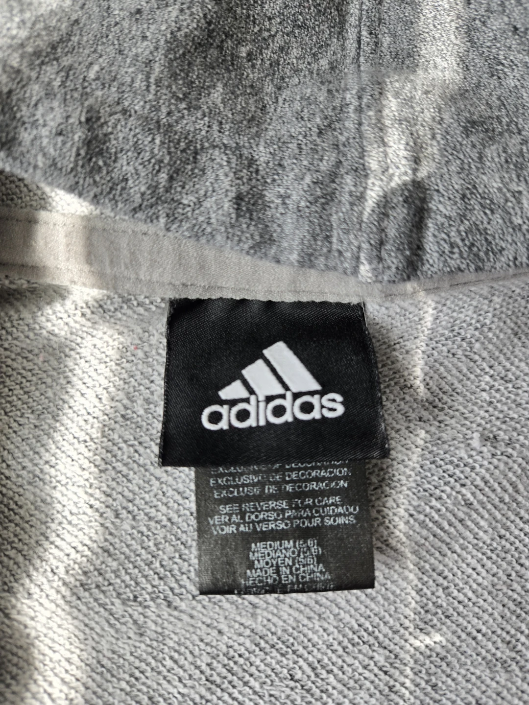 Adidas Toronto FC Hoodie Jacket Grey Red Medium5/6 Kids - photo 5