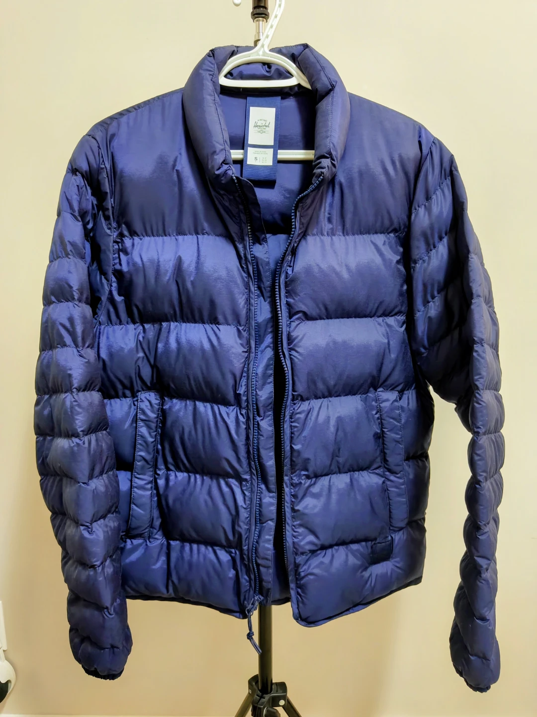Herschel Down Puffer Jacket - Blue - Size S
