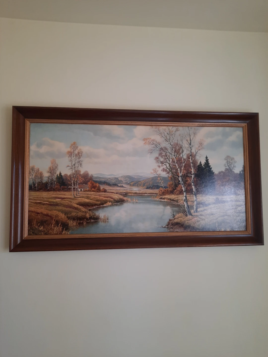 Framed Landscape Painting - photo 3