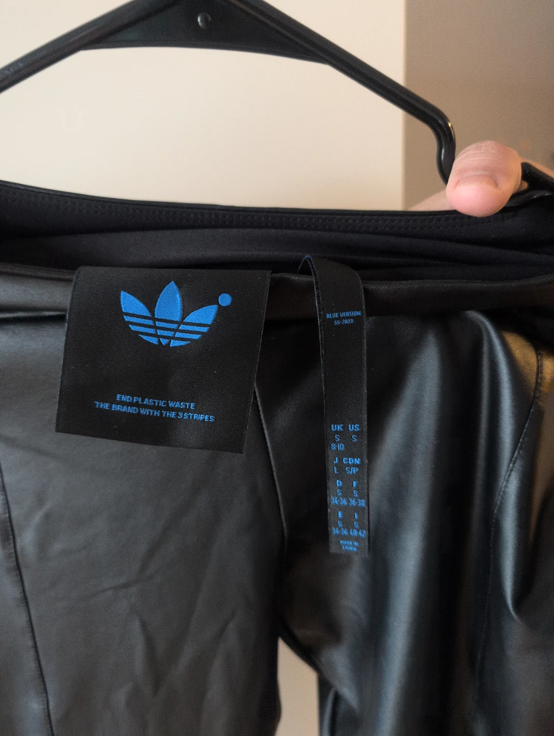 Adidas Faux Leather Stirrup Leggings - photo 3