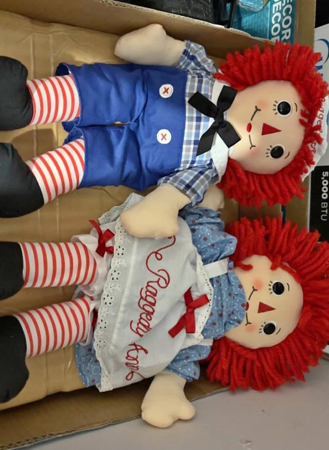 Raggedy Ann & Andy Dolls