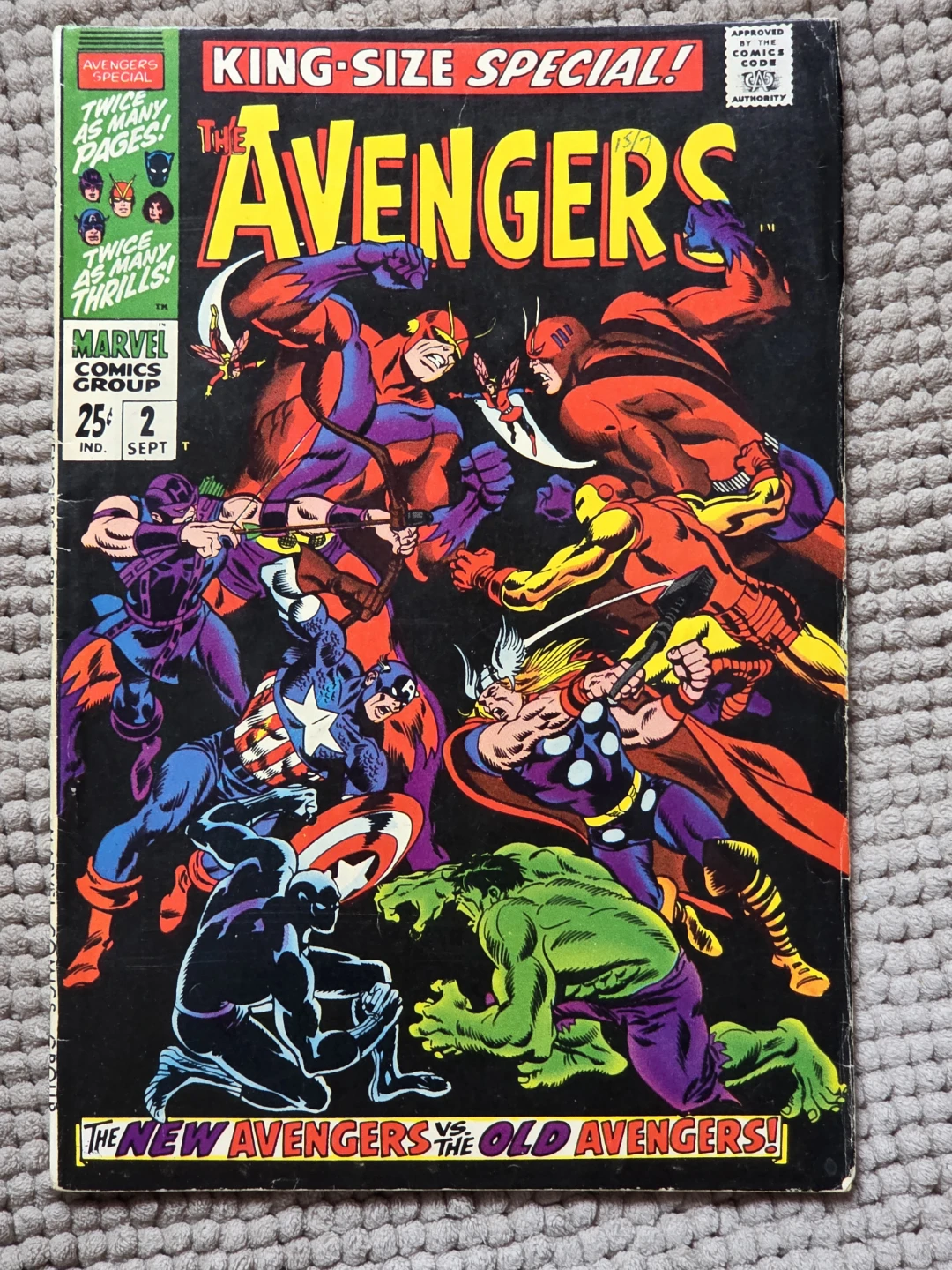 The Avengers King-Size Special! #2 Comic Book