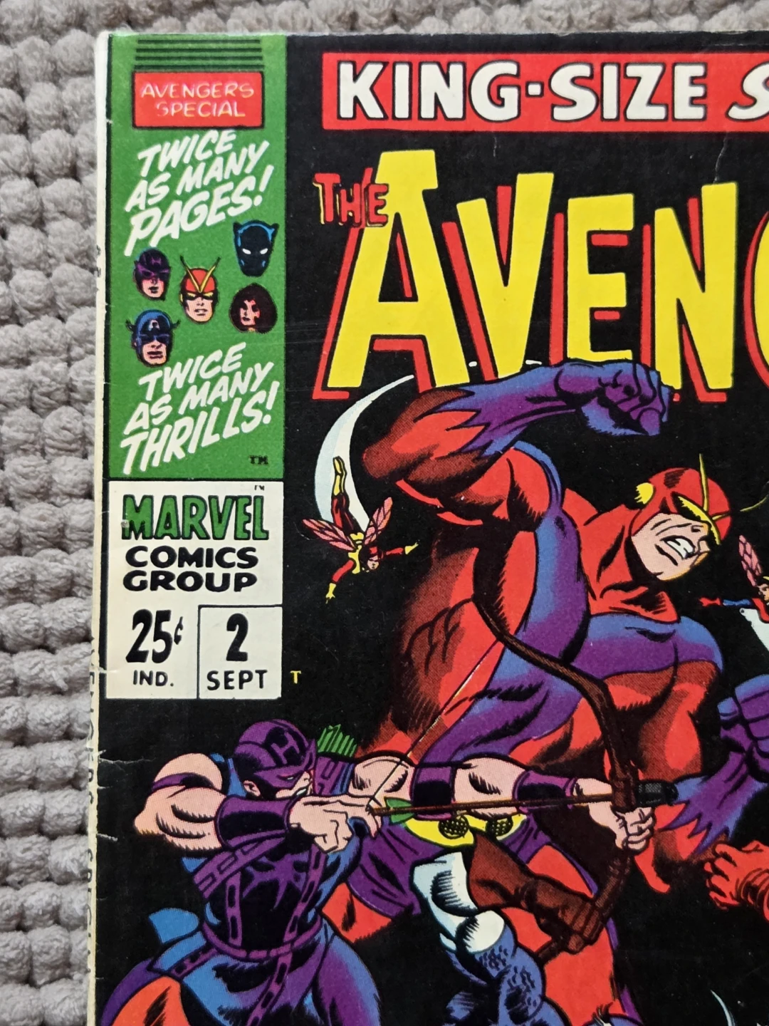 The Avengers King-Size Special! #2 Comic Book - photo 2