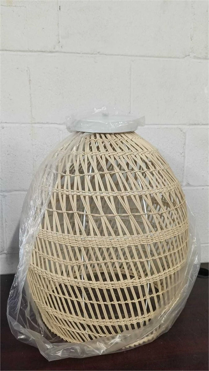 Woven Pendant Light Fixture - photo 2