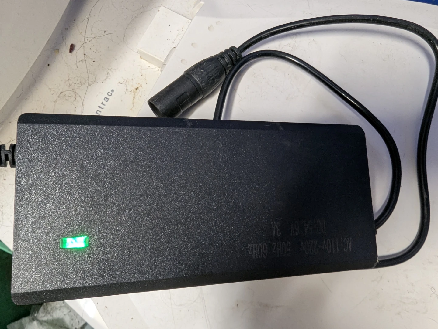 Black Electric Bike Battery Charger - photo 3
