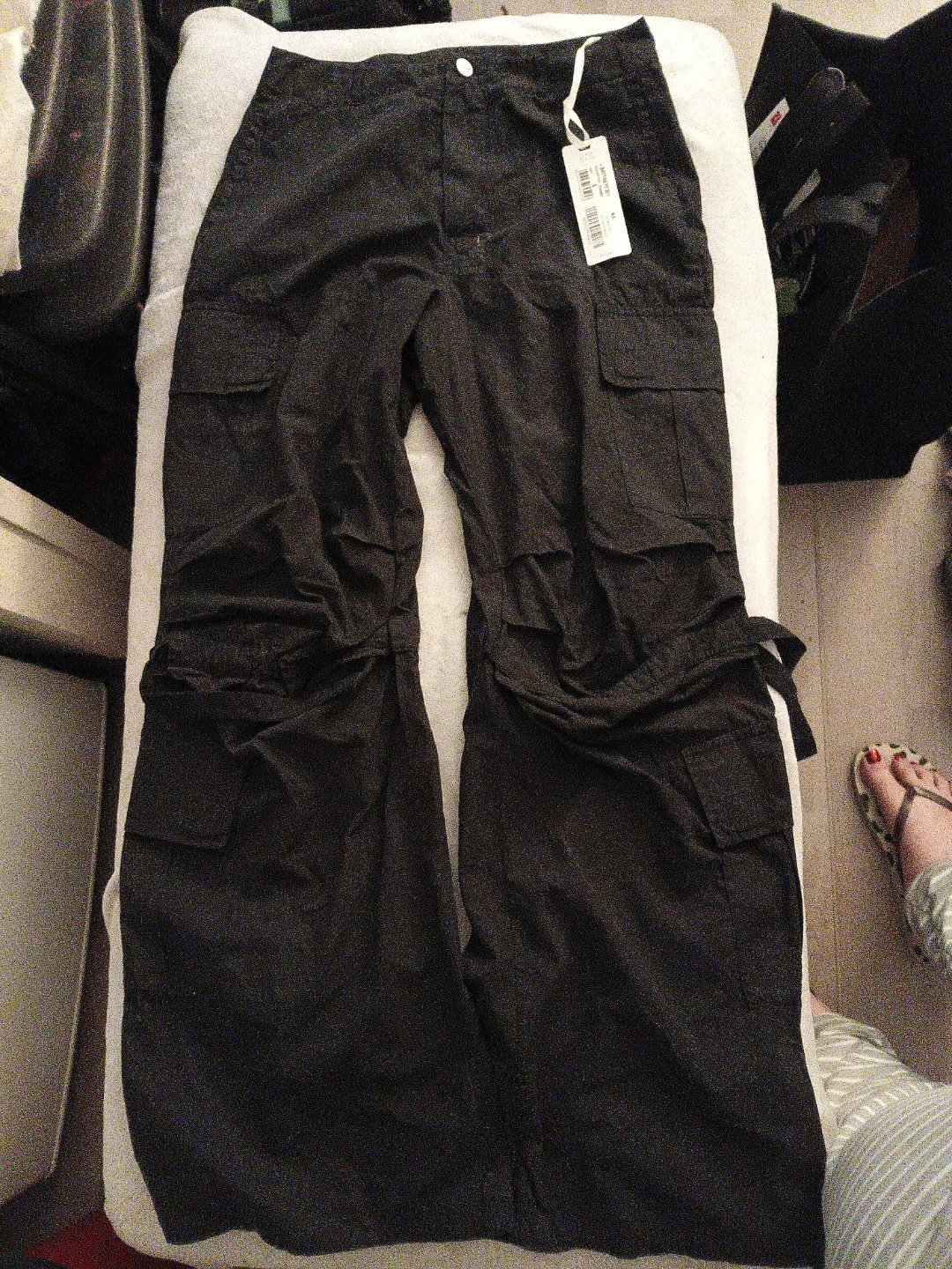 Moncler Cargo Pants Black Size M
