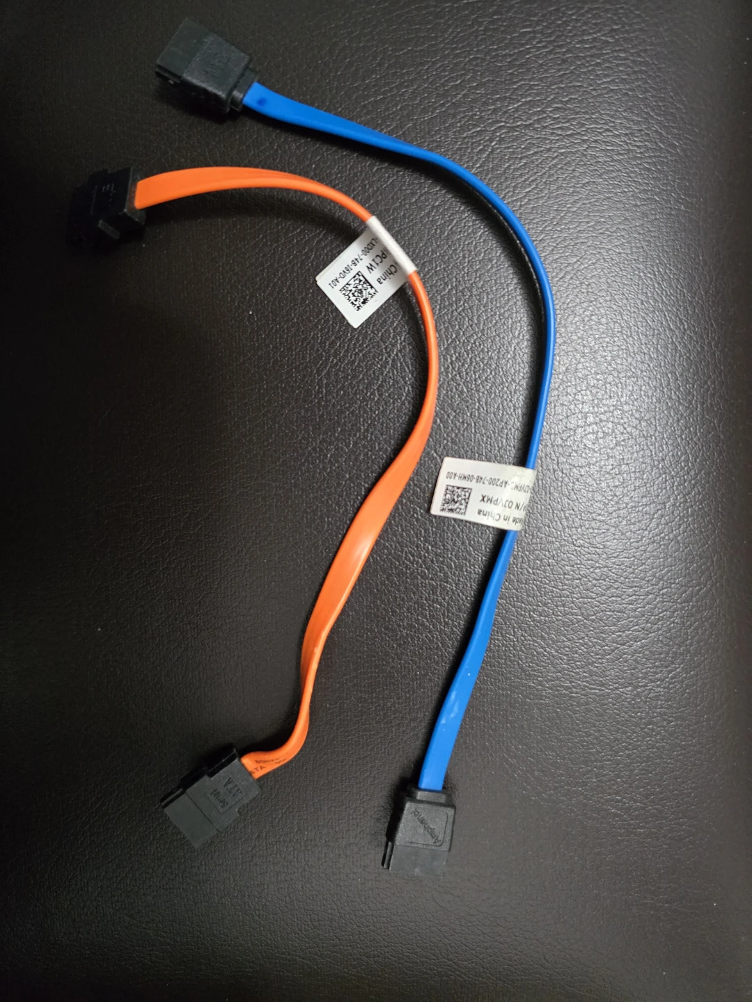 Dell SATA Data Cables (Orange & Blue)