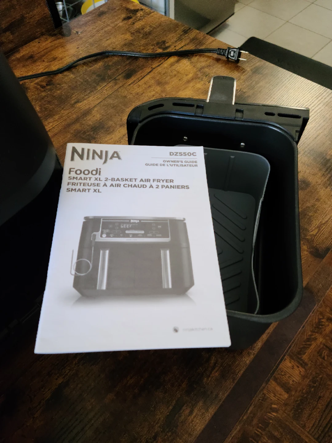 Ninja Foodi Smart XL 2-Basket Air Fryer DZ550C - photo 3