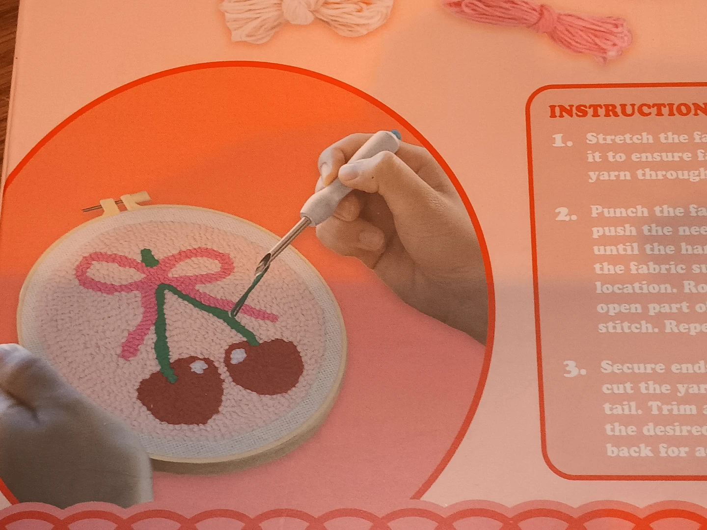 Punch Needle  Hanging Craft Kit - photo 3