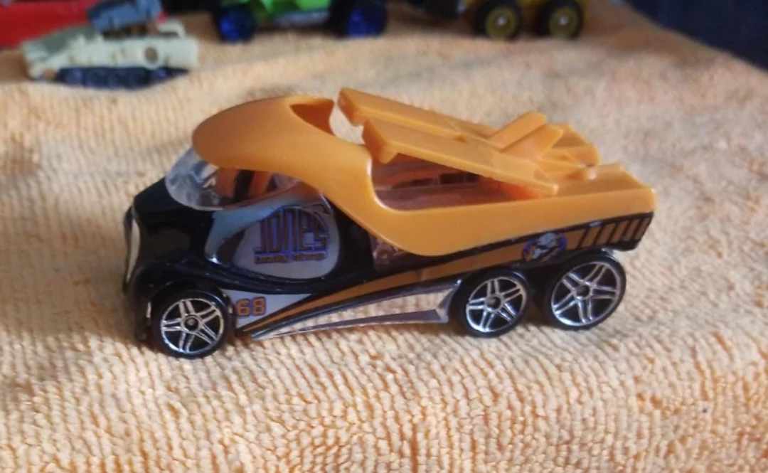 Hot Wheels 'Jones Soda' Black and Orange Truck