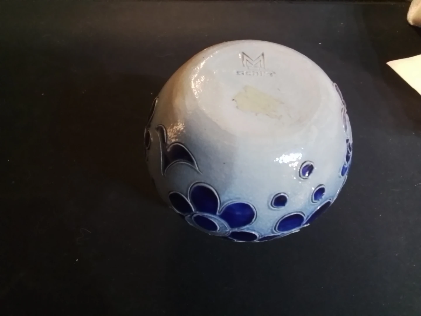 Schilz blue floral ceramic jug - photo 5