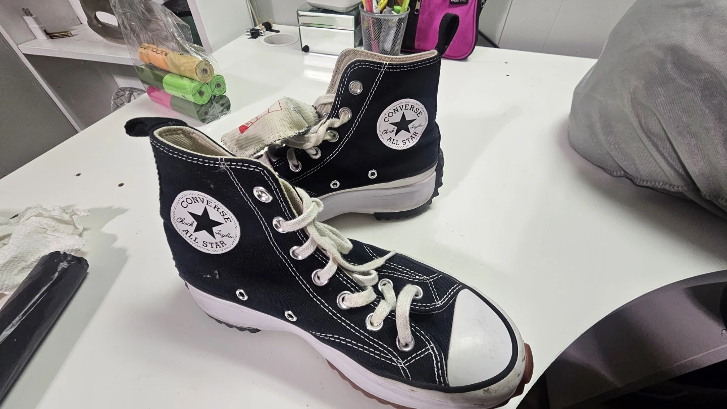 Converse  All Star Run Star High Top Sneakers size 7.5