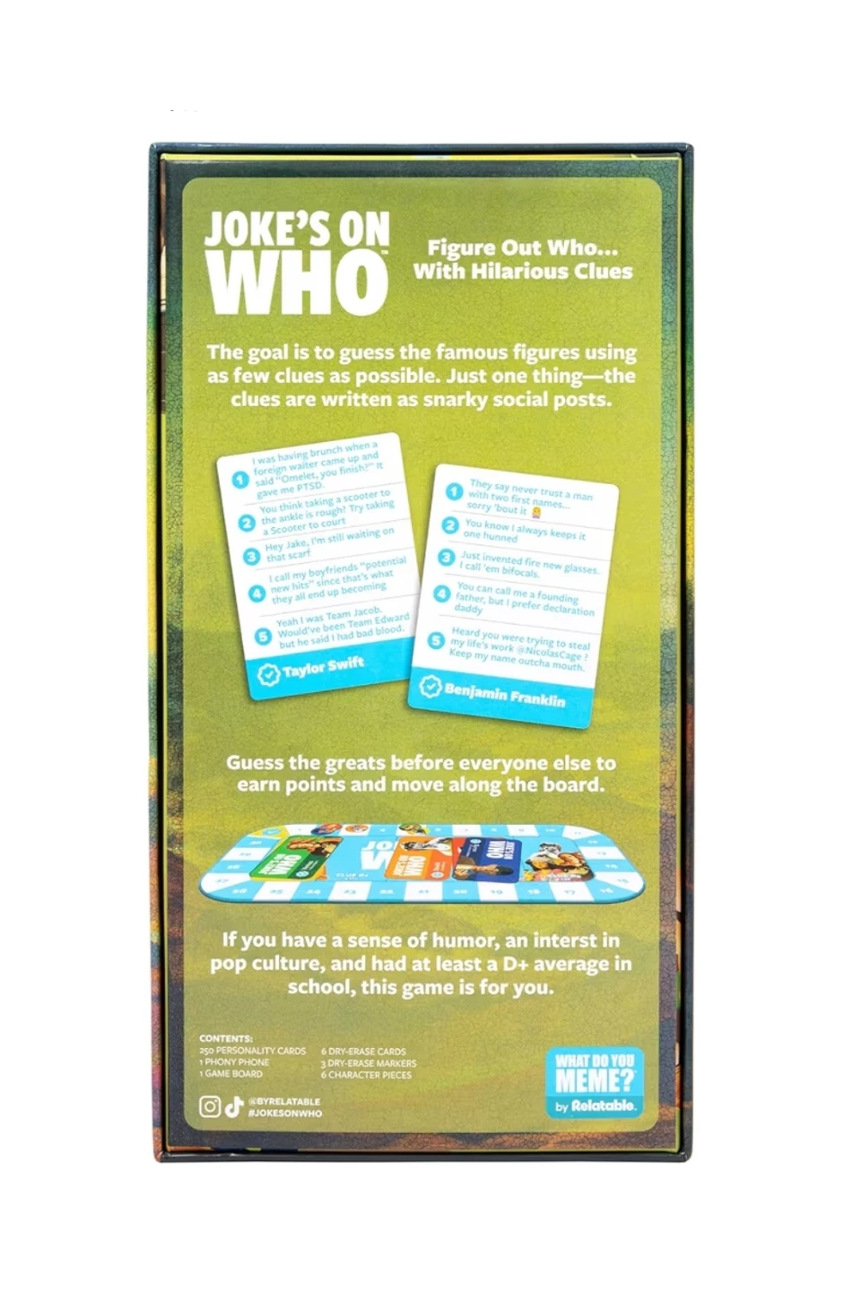 Joke’s On Who? The Fake Quote Trivia Game For Game Nights - photo 2