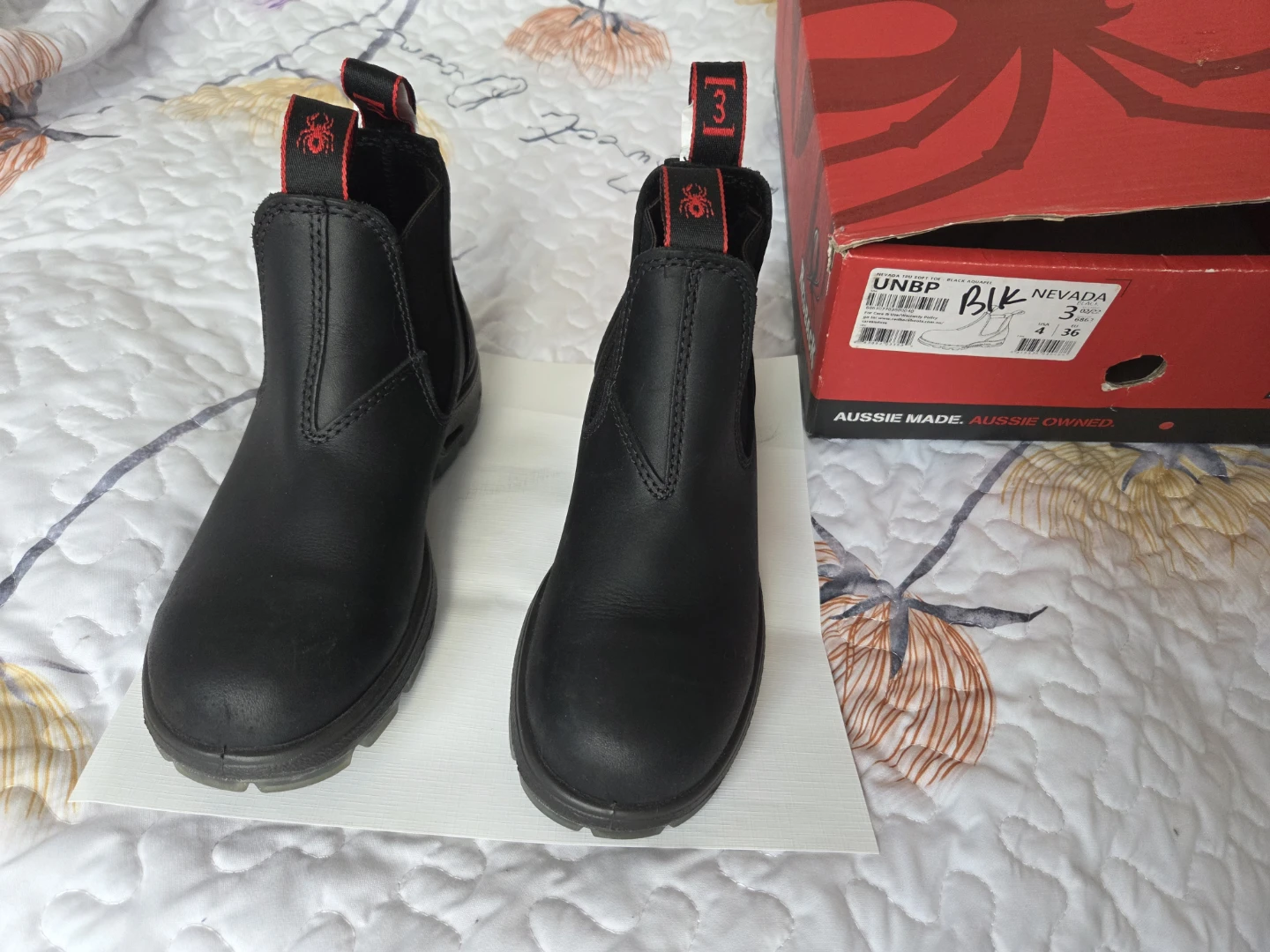New Redback Leather Boots Nevada Black EU 36 - photo 3