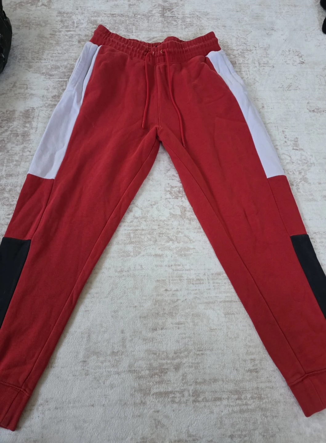 Nike Air Colorblock Jogger Sweatpants Red/White/Black