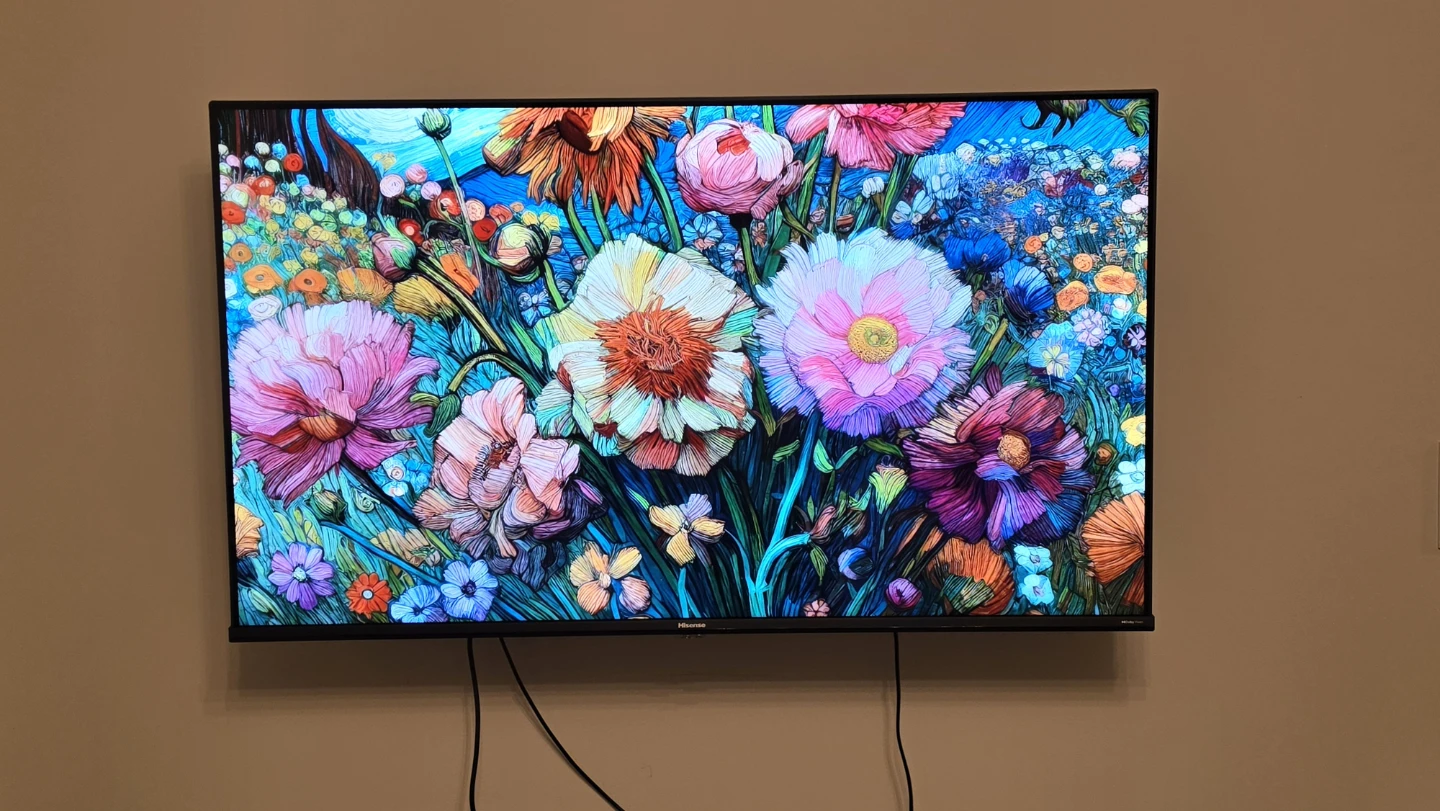 43inch UHD 4k TV  + TV Stand with Wheels