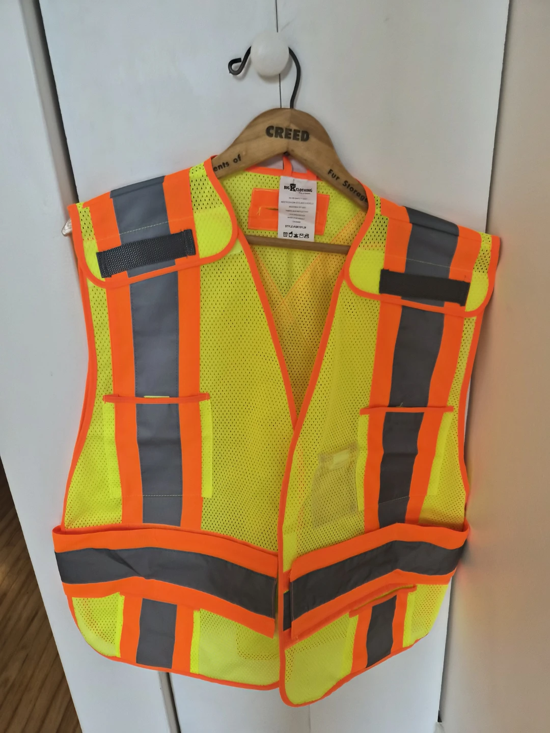 BIG&TCLOTHING High-Visibility Safety Vest