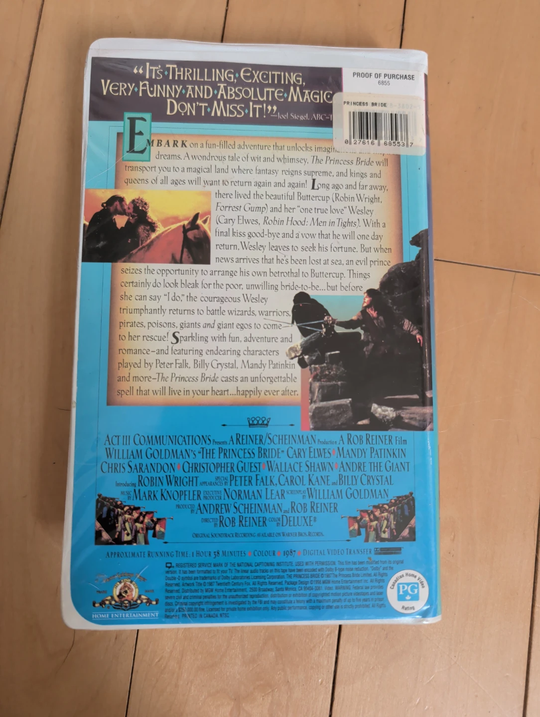 The Princess Bride VHS - photo 3