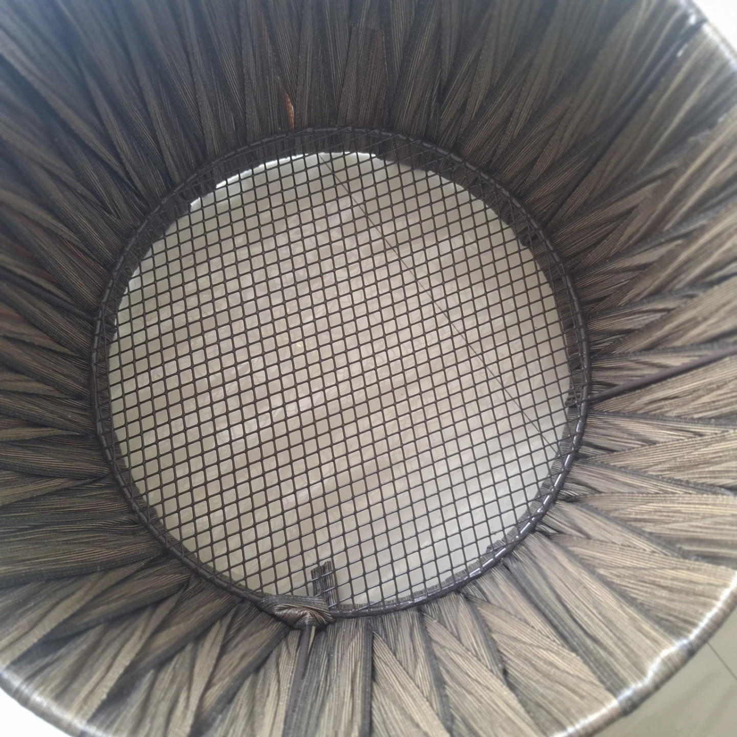 Woven Storage Baskets with Wooden Handles $4 each - photo 3