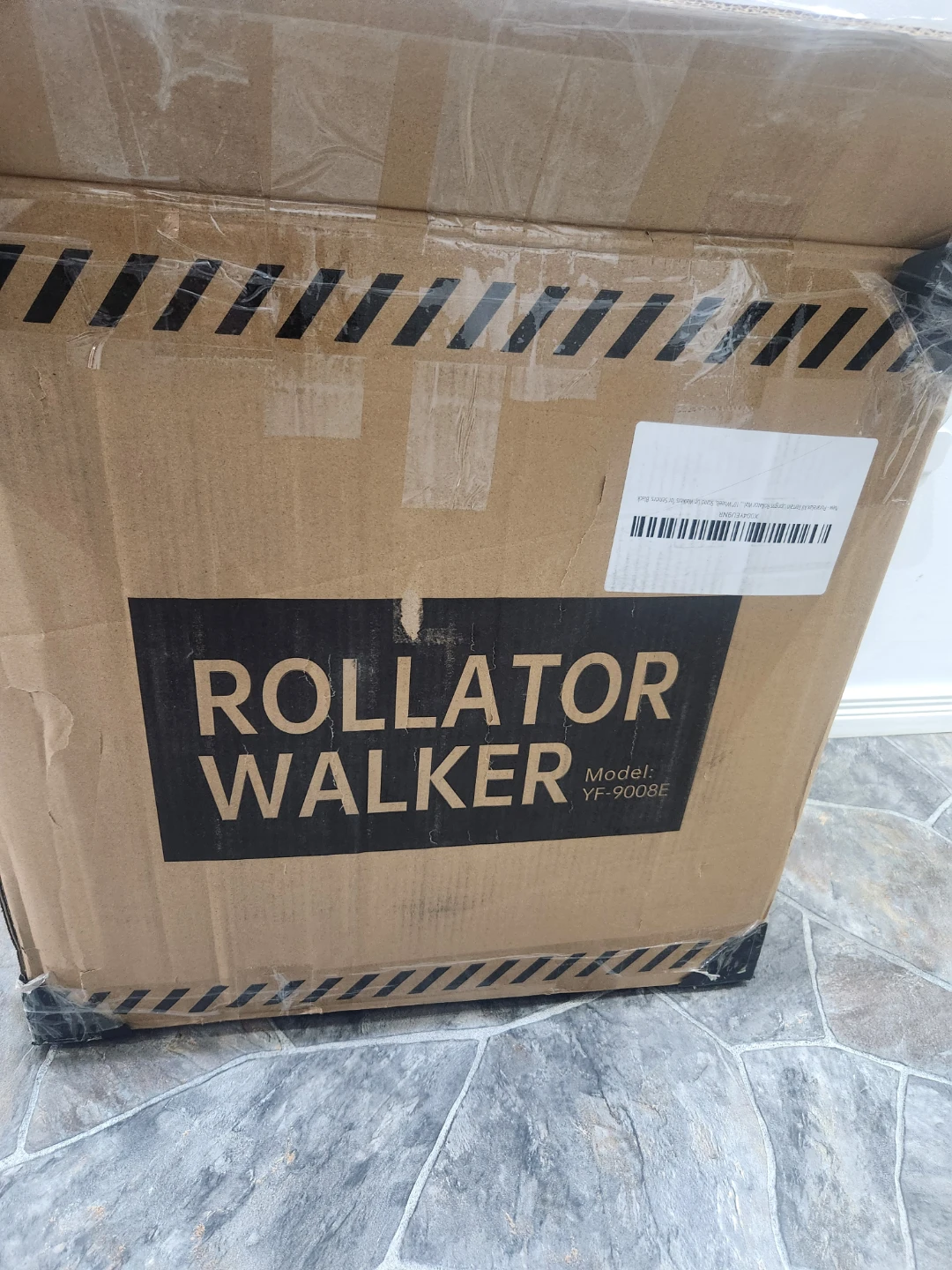ELENKER Rollator Walker YF-9008E - Red - photo 2