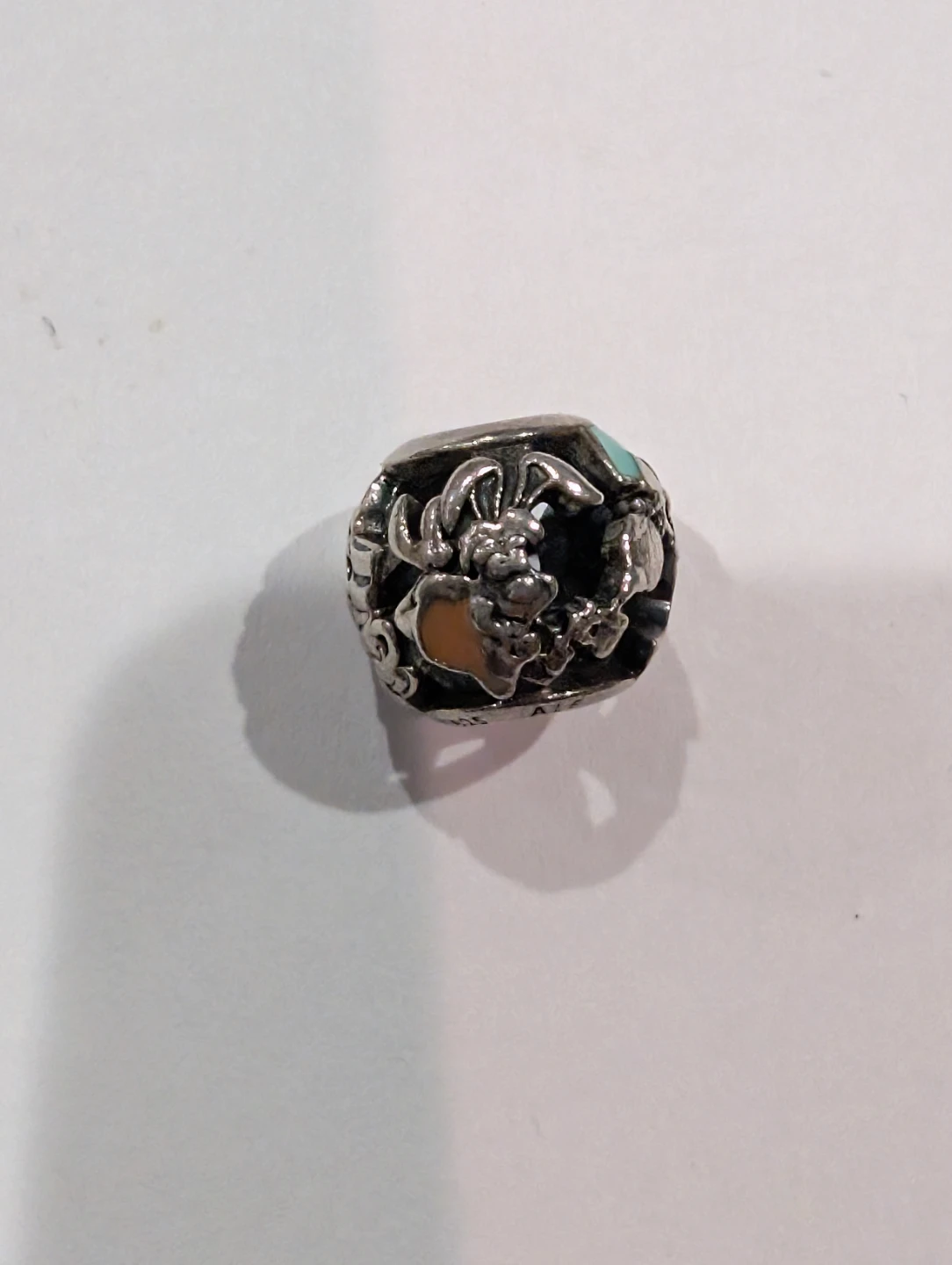 Disney Alice Tea Party Pandora Sterling Silver Charm