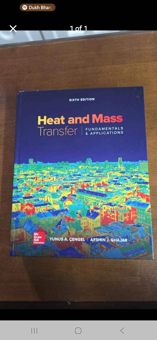 Heat and Mass Transfer: Fundamentals & Applications