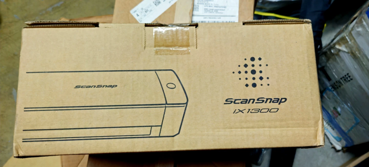 ScanSnap iX1300 Document Scanner - White