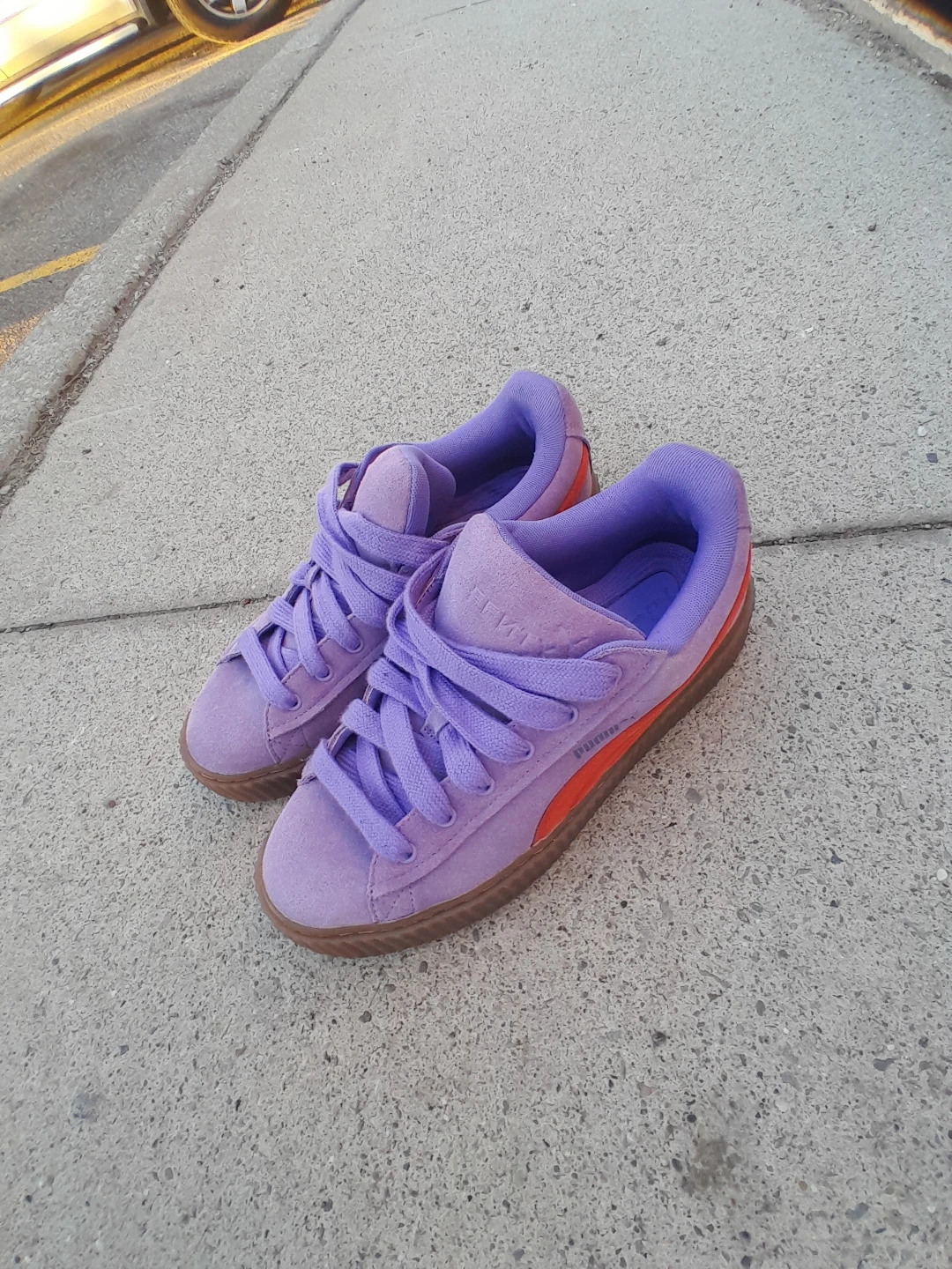 Puma Suede Platform Sneakers - Lavender - photo 4