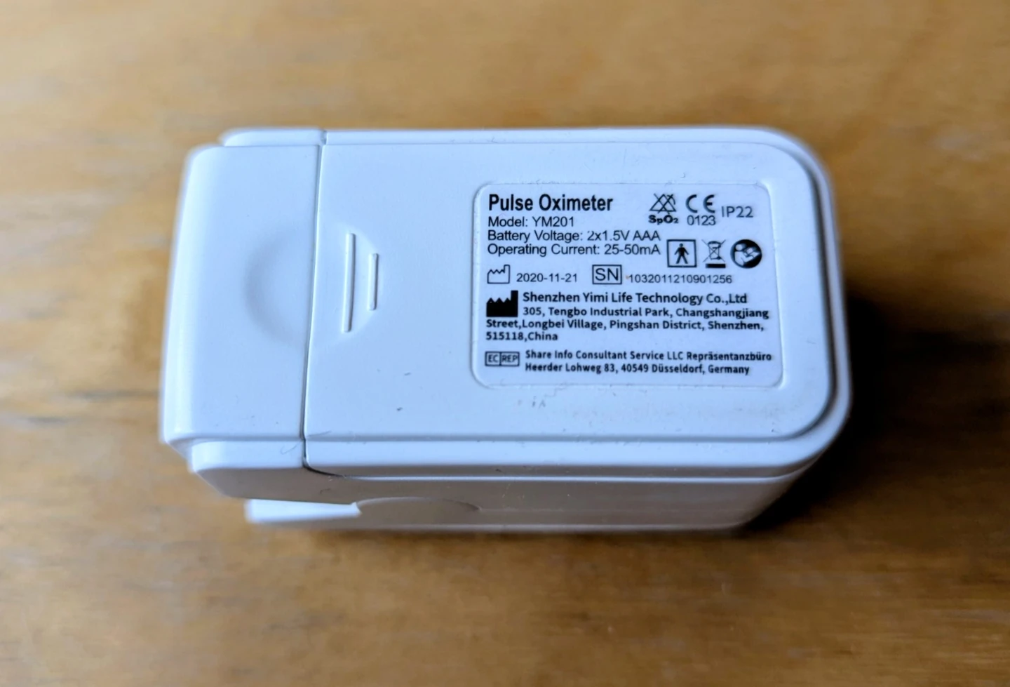 Pulse Oximeter YM201 - photo 2