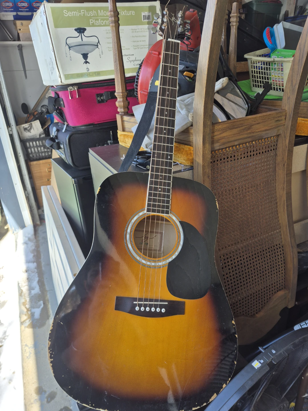 Acoustic Guitar - Sunburst - photo 2