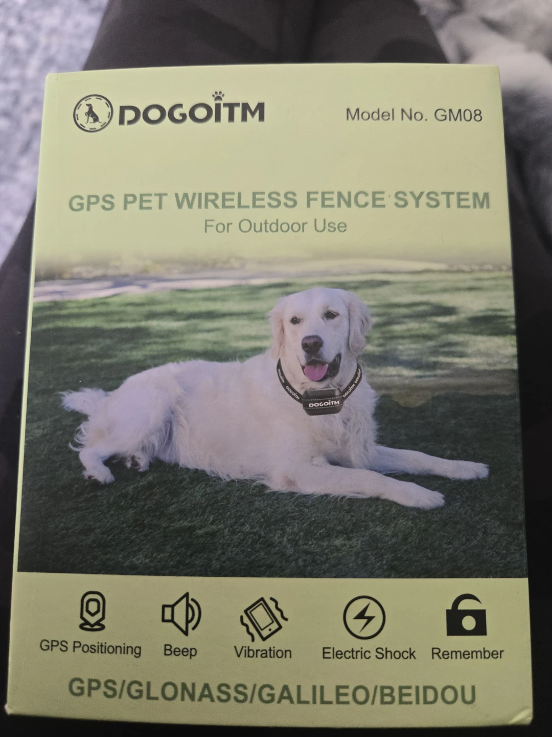 DOGOITM GM08 GPS Pet Wireless Fence System