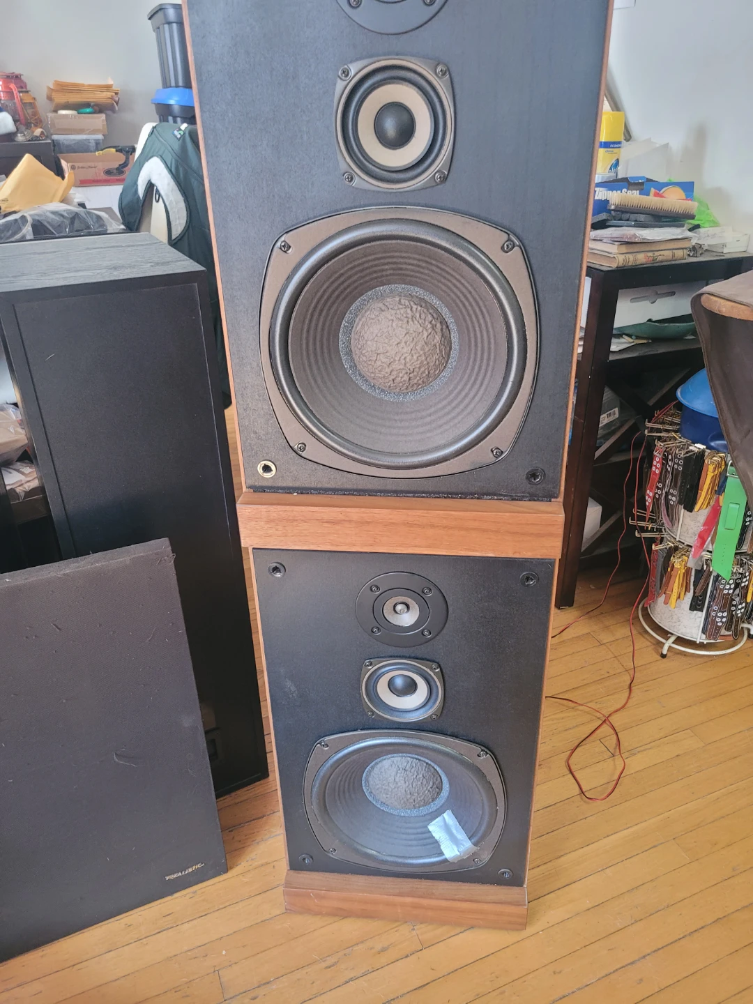 Realistic Optimus-25 Midrange Speakers - photo 2