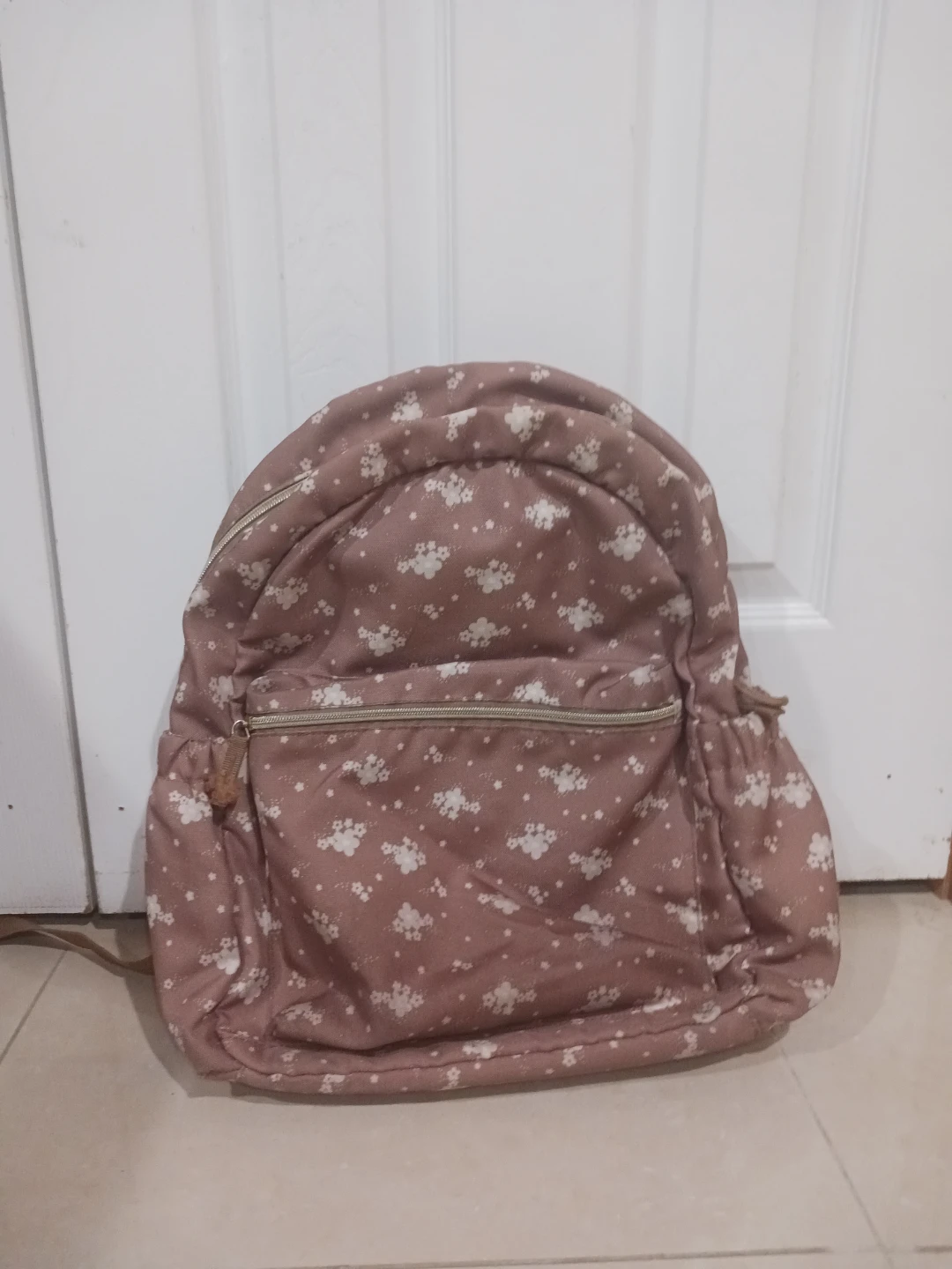 Floral Print Backpack