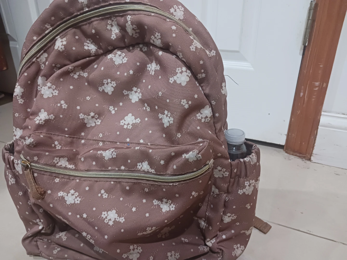 Floral Print Backpack - photo 3