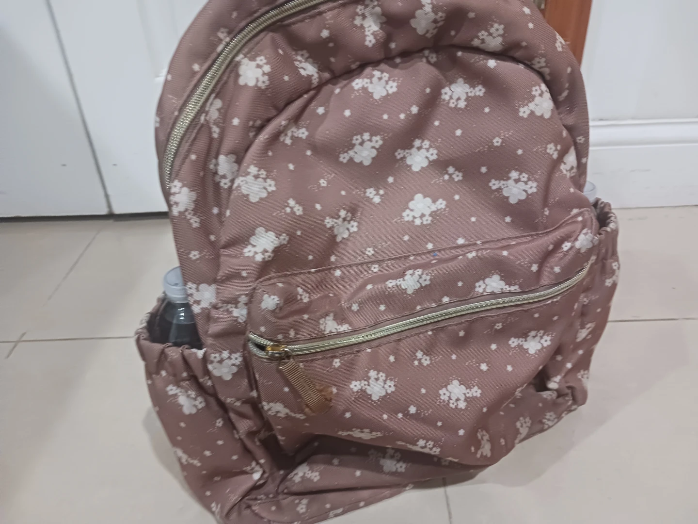 Floral Print Backpack - photo 4