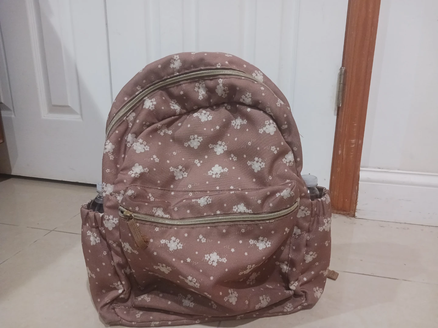 Floral Print Backpack - photo 5