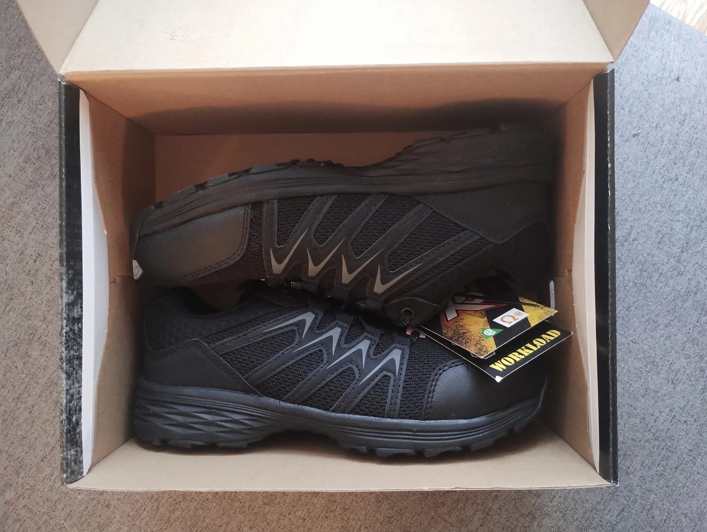 Workload X5 ARIA2 Women's Black Work Shoes Size 7.5