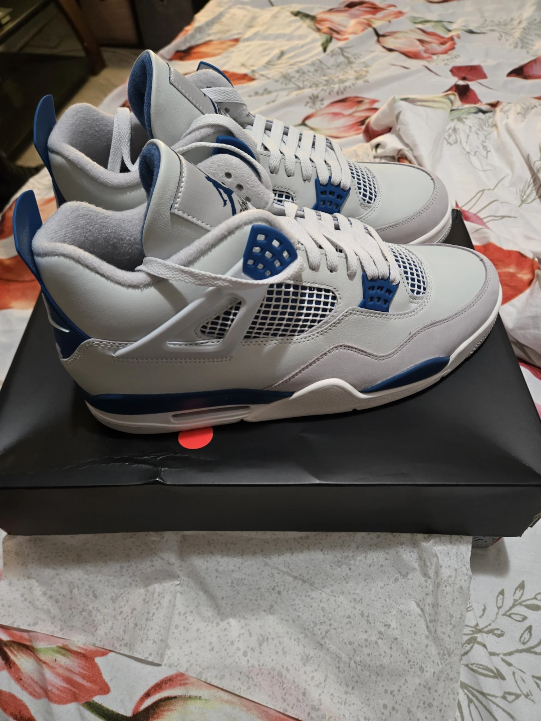 Air Jordan 4 retro military/neutral Grey - photo 3