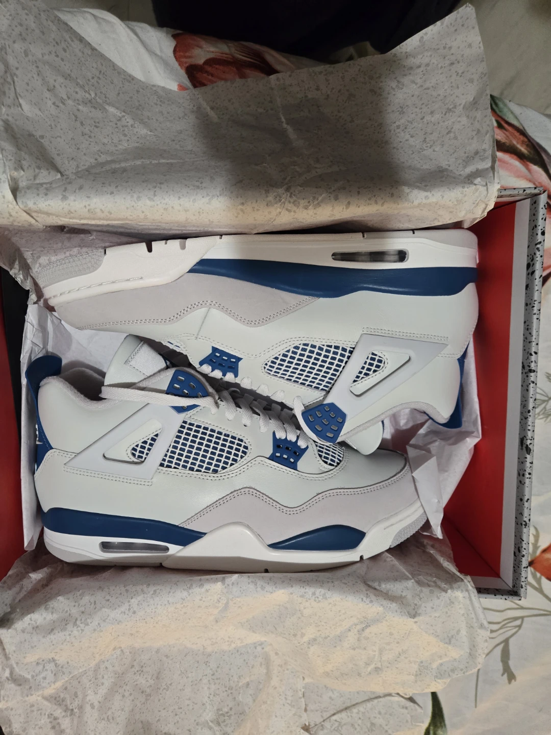 Air Jordan 4 retro military/neutral Grey - photo 5