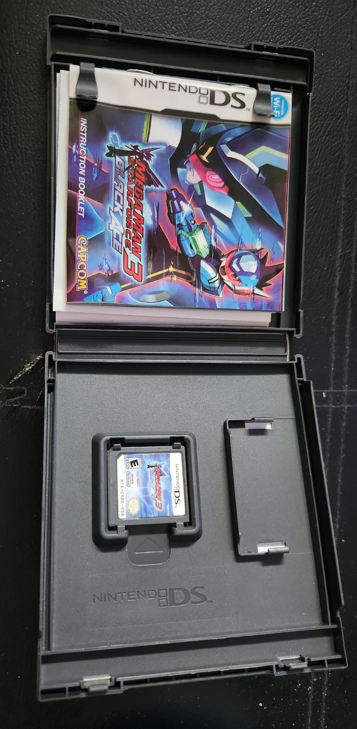 Mega Man Star Force 3 Black Ace Nintendo DS Game Complete - photo 3