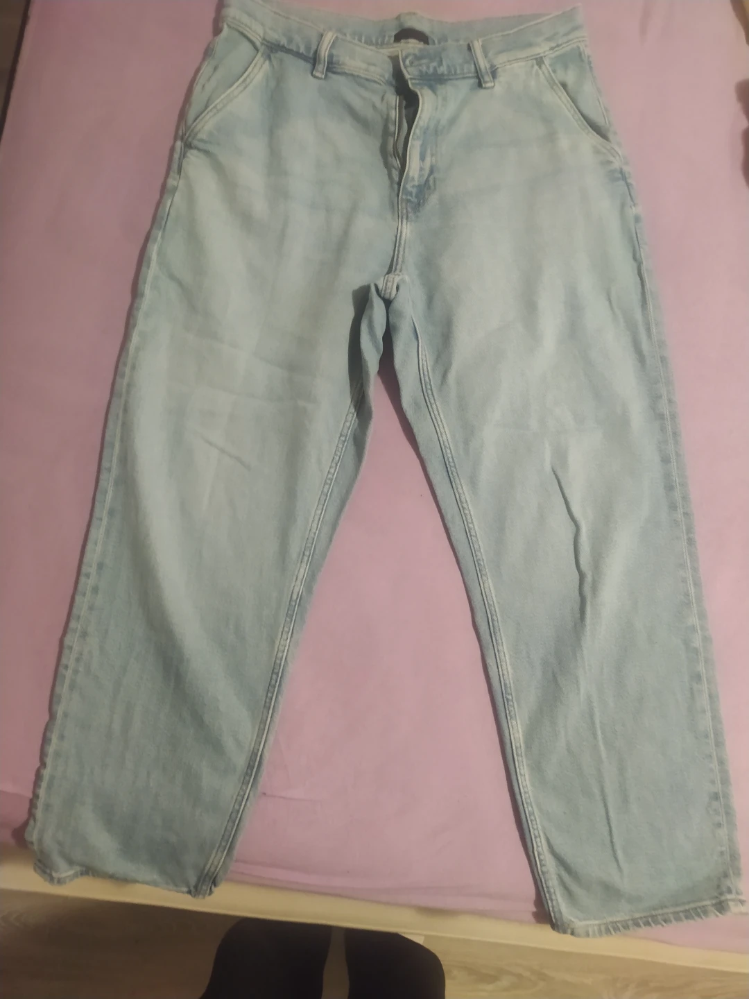 UNIQLO JEANS Women's Light Wash Denim Size 11 - photo 4