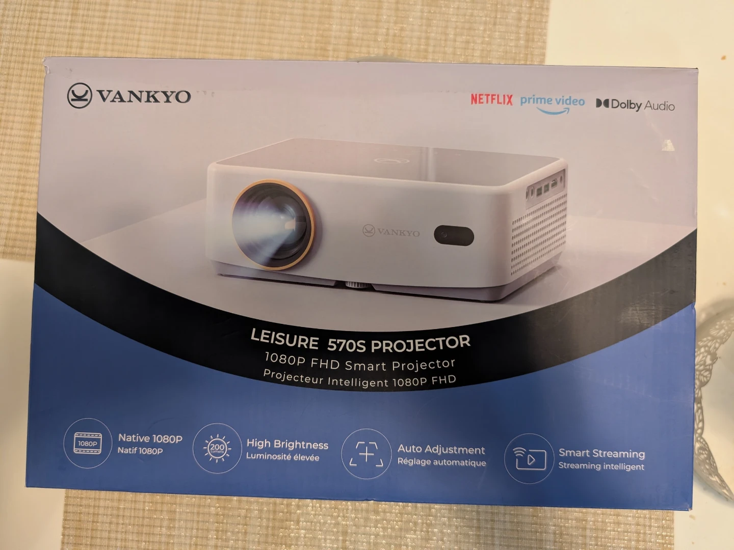 VANKYO LEISURE 570S Projector 1080P FHD