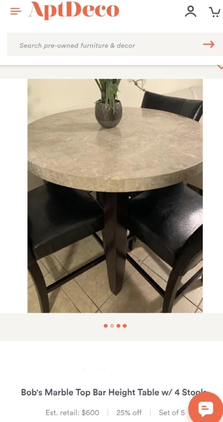 Indoor Marble dinning table